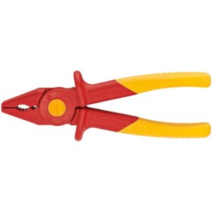 Cleste patent din plastic, izolat 1000V, KNIPEX, 180 mm